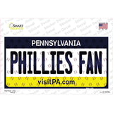 Phillies Fan Pennsylvania Novelty Sticker Decal