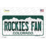 Rockies Fan Colorado Novelty Sticker Decal