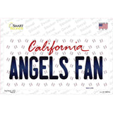 Angels Fan California Novelty Sticker Decal