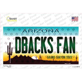 Dbacks Fan Arizona Novelty Sticker Decal