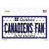 Canadiens Fan Quebec Novelty Sticker Decal