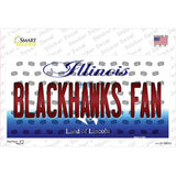 Blackhawks Fan Illinois Novelty Sticker Decal