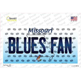 Blues Fan Missouri Novelty Sticker Decal