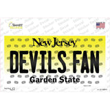 Devils Fan New Jersey Novelty Sticker Decal