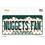 Nuggets Fan Colorado Novelty Sticker Decal