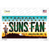 Arizona Suns Fan Novelty Sticker Decal