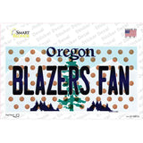 Blazers Fan Oregon Novelty Sticker Decal