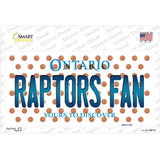 Raptors Fan Ontario Novelty Sticker Decal