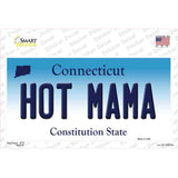 Hot Mama Connecticut Novelty Sticker Decal