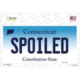 Spoiled Connecticut Novelty Sticker Decal