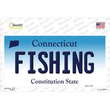 Fishing Connecticut Novelty Sticker Decal