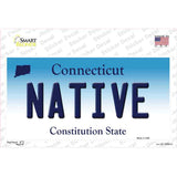 Native Connecticut Novelty Sticker Decal