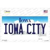 Iowa City Iowa Novelty Sticker Decal