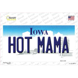 Hot Mama Iowa Novelty Sticker Decal