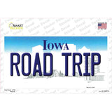 Road Trip Iowa Novelty Sticker Decal