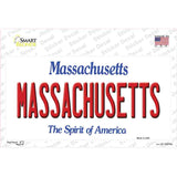 Massachusetts Novelty Sticker Decal