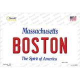 Boston Massachusetts Novelty Sticker Decal