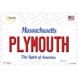Plymouth Massachusetts Novelty Sticker Decal