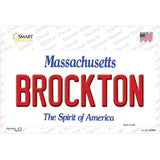 Brockton Massachusetts Novelty Sticker Decal