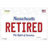 Retired Massachusetts Novelty Sticker Decal