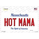 Hot Mama Massachusetts Novelty Sticker Decal