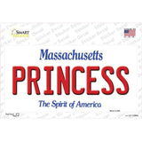 Princess Massachusetts Novelty Sticker Decal