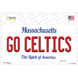 Go Celtics Massachusetts Novelty Sticker Decal