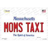 Moms Taxi Massachusetts Novelty Sticker Decal