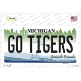 Go Tigers Michigan Novelty Sticker Decal