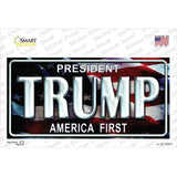 Trump America First Novelty Sticker Decal