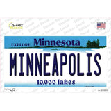 Minneapolis Minnesota State Novelty Sticker Decal