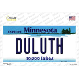 Duluth Minnesota State Novelty Sticker Decal