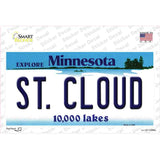 St Cloud Minnesota State Novelty Sticker Decal