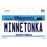Minnetonka Minnesota State Novelty Sticker Decal