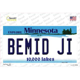 Bemid Ji Minnesota State Novelty Sticker Decal