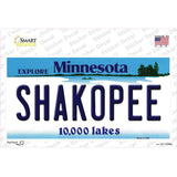Shakopee Minnesota State Novelty Sticker Decal