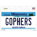 Gophers Minnesota State Novelty Sticker Decal