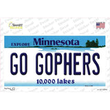 Go Gophers Minnesota State Novelty Sticker Decal