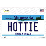 Hottie Minnesota State Novelty Sticker Decal