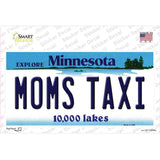 Moms Taxi Minnesota State Novelty Sticker Decal
