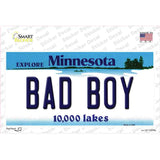 Bad Boy Minnesota State Novelty Sticker Decal