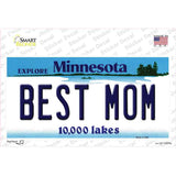 Best Mom Minnesota State Novelty Sticker Decal