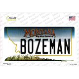 Bozeman Montana State Novelty Sticker Decal