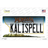 Kalispell Montana State Novelty Sticker Decal