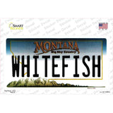 Whitefish Montana State Novelty Sticker Decal