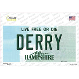 Derry New Hampshire State Novelty Sticker Decal