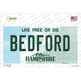 Bedford New Hampshire State Novelty Sticker Decal