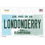 Londonderry New Hampshire State Novelty Sticker Decal