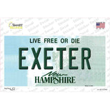 Exeter New Hampshire State Novelty Sticker Decal