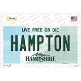 Hampton New Hampshire State Novelty Sticker Decal